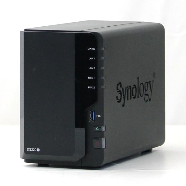 中古】 Synology DiskStation DS220+ 4TB NAS (FBD14012) : パソコン