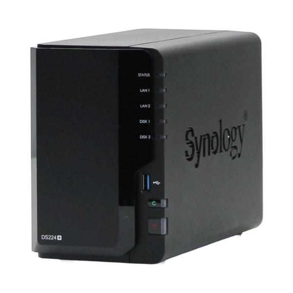 Synology（シノロジー） 【中古】 Synology DiskStation DS224+ 8TB