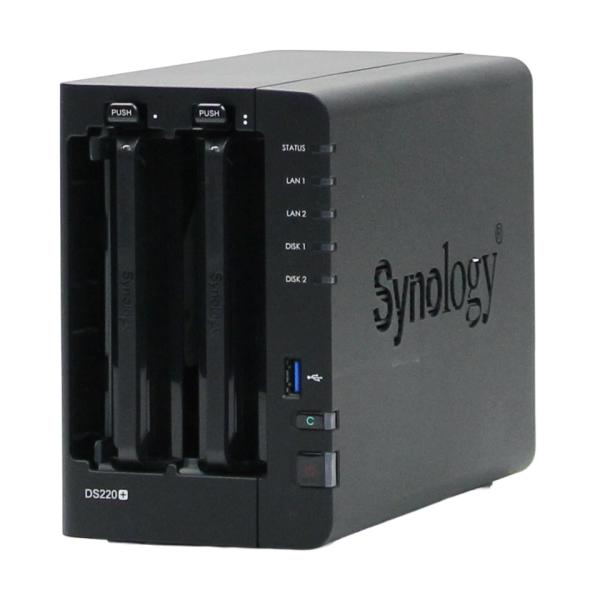 Synology（シノロジー） 【中古】 Synology DiskStation DS220+ 2TB