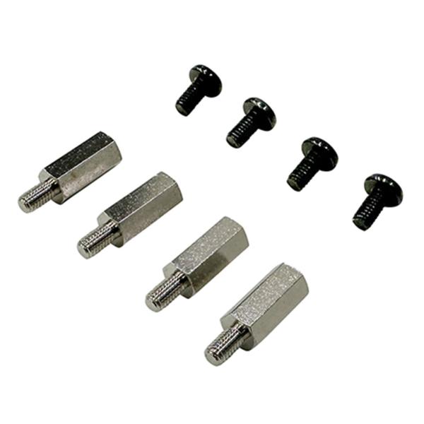 VESA穴にスペーサーを取り付けることで凹凸等の干渉を避けることができます。高さは15mmまで対応しています。保証期間：メーカー保証