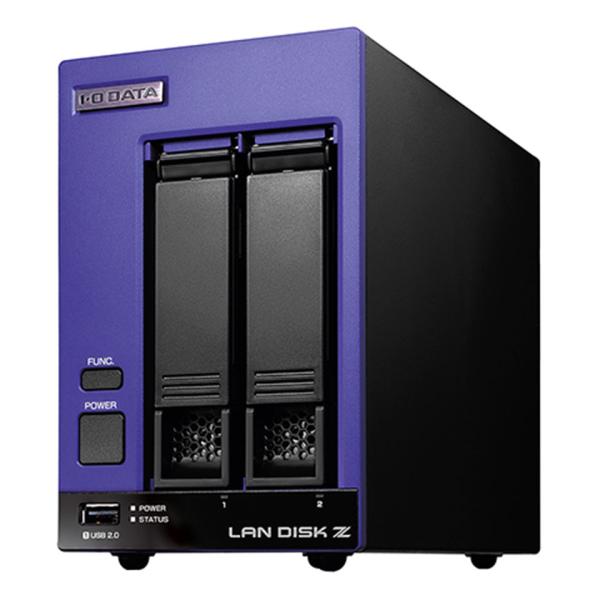 IODATA｜アイオーデータ [HDL2-Z22SI3B08]] LAN DISK Z/8TB搭載/2ベイ