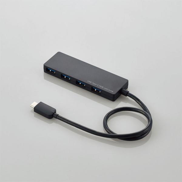 ELECOM (U3HC-A430BXBK) USB Type-C接続4ポートUSB3.1ハブ