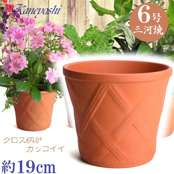 【商品名】　ハーブのかおり ６号 赤焼【サイズ】【幅】　約 １９ｃｍ × 【高さ】　約 １６ｃｍ【重量】　約 １．４kg 【容量】 約 ３Ｌ（当店で販売中の培養土を使用で９０％くらい。土の材質によっては異なる場合があります）ハーブのかおり ...