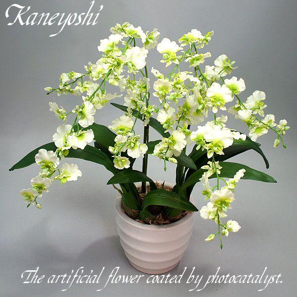 【サイズ】 　【幅】　約 ５０cm 　【高さ】 約 ６０cm 出荷時（曲げた状態） 　【高さ】 約 ９０cm（上に伸ばした状態） 　【枝の長さ】 約 ７０cm（ミズゴケから出ている部分から花の先まで）【光触媒とは】： 　光触媒作用を持つ二酸...