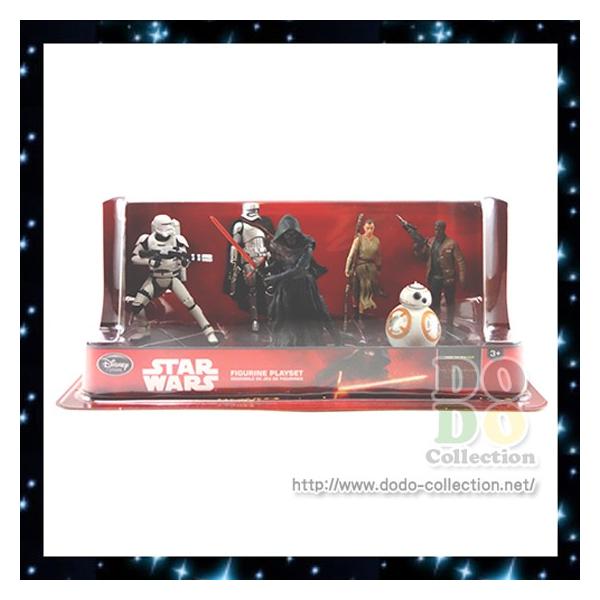 スターウォーズ フォースの覚醒 メインキャラクター フィギュア セット ストア版 アメリカディズニー 限定 グッズ お