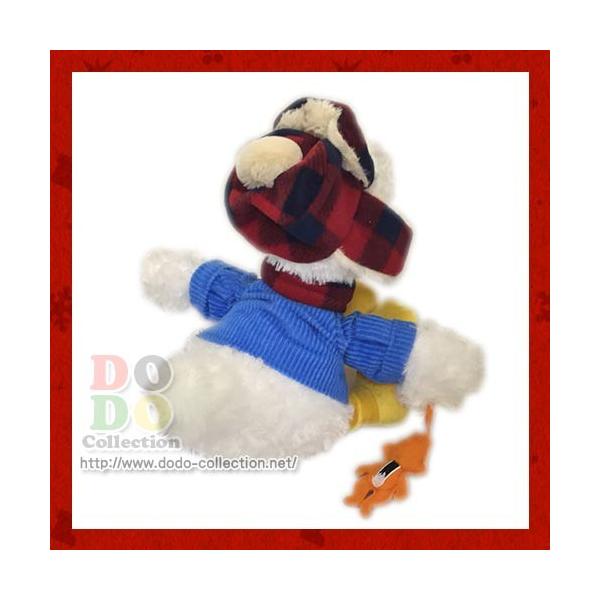 ドナルド ホリデー ぬいぐるみ ディズニークリスマス 16年 限定 ふるさと割 グッズ お土産 アメリカディズニーパーク