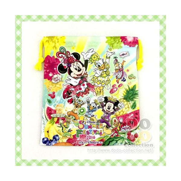 ディズニーサマーフェスティバル 16年 メインデザイン きんちゃく 東京ディズニーシー限定 グッズ お土産 Dr Ab4392 ドドコレクション 通販 Yahoo ショッピング