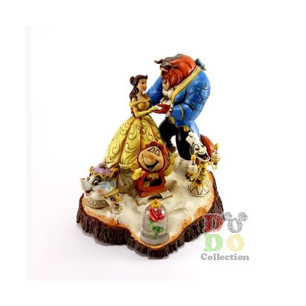 美女と野獣 フィギュアリン ジム ショーア アメリカディズニーパーク限定 グッズ お土産