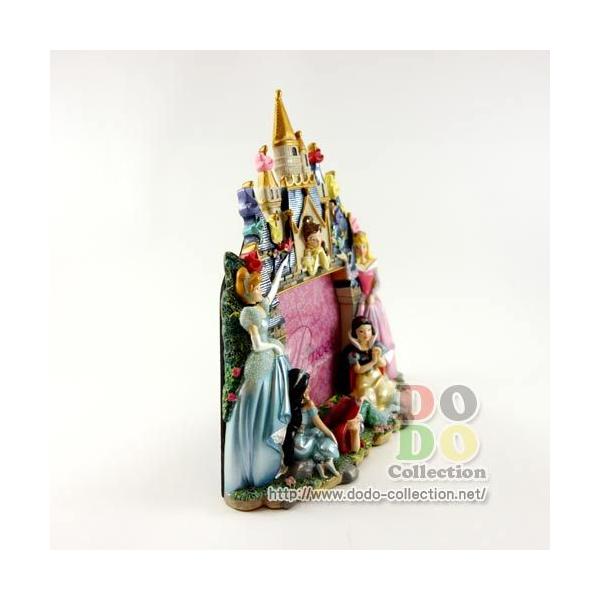 ディズニープリンセス キャッスル フォトスタンド 写真立て 限定 お土産 在庫一掃 グッズ アメリカディズニーパーク