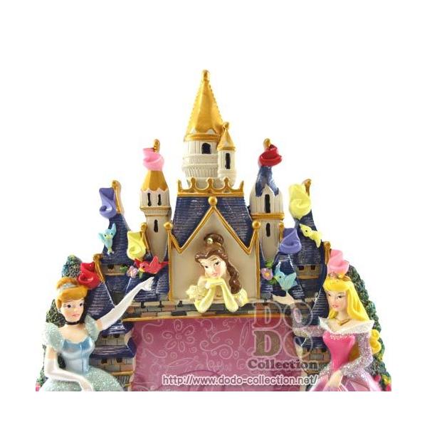 ディズニープリンセス キャッスル フォトスタンド 写真立て 限定 お土産 在庫一掃 グッズ アメリカディズニーパーク