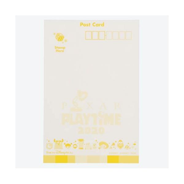 ポストカード フェイス 日本全国 送料無料 メインデザイン ピクサープレイタイム クリックポストok 東京ディズニーシー限定