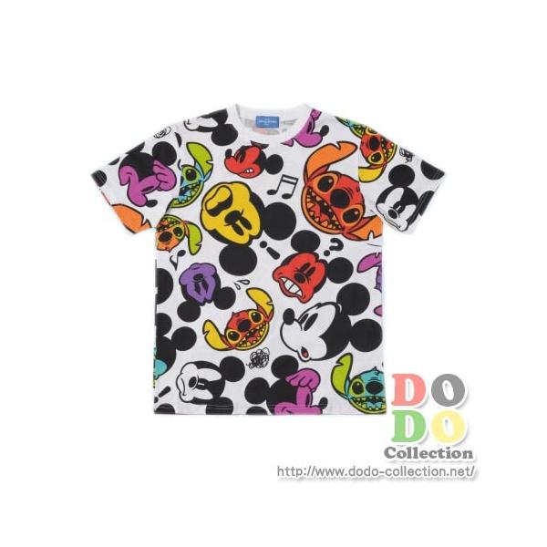 カラフルフェイス ミッキー スティッチ Tシャツ キッズサイズ 100 1cm 東京ディズニーランド 限定 Dejapan Bid And Buy Japan With 0 Commission