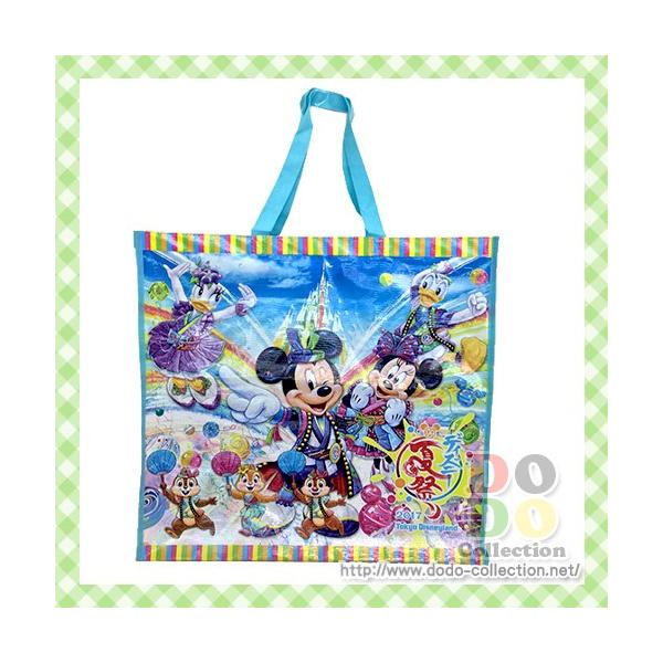 ディズニー夏祭り メインデザイン ショッピングバッグ ファスナー付き 東京ディズニーランド 限定 グッズ お土産 Tdr Ab61 ドドコレクション 通販 Yahoo ショッピング