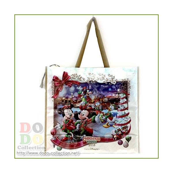 本物 ショッピングバッグ ディズニークリスマス15 メインデザイン グッズ 東京ディズニーリゾート限定 お土産