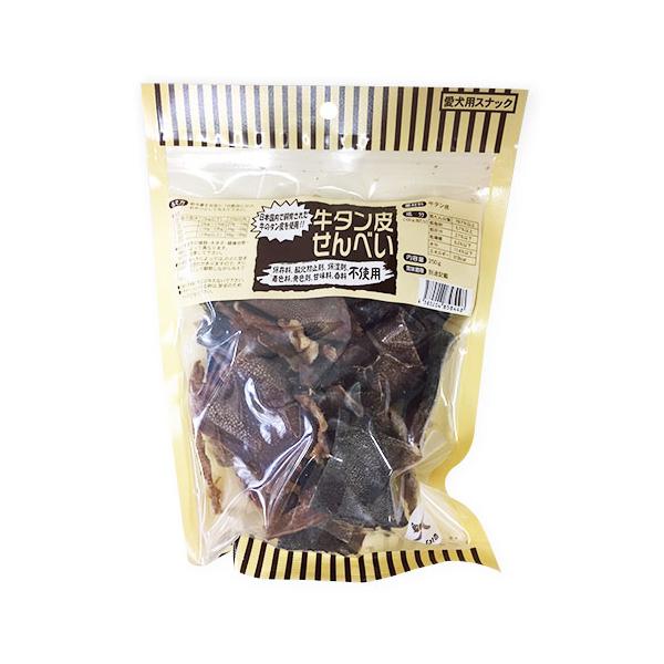 オーシーファーム 牛タン皮せんべい 250g