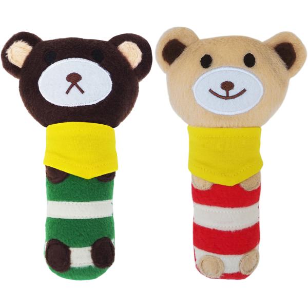 レインボー くまの棒 レッド グリーン見てかわいい。運んで楽しい！※2024年秋冬発売商品