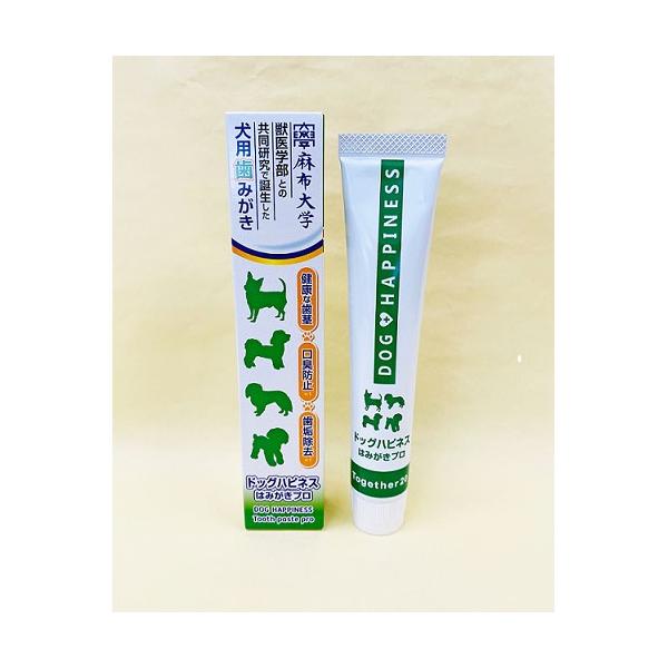 他サイト： ソーシン 犬用口腔ケアジェル ドッグハピネス はみがきプロ 45gの商品画像