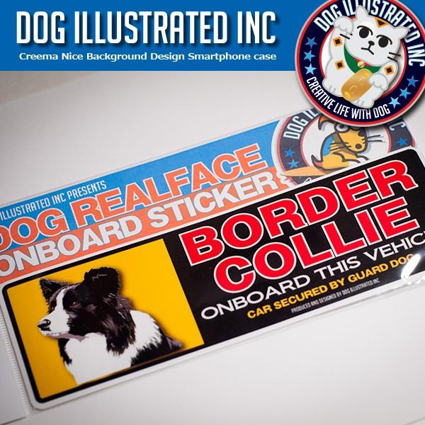 ボーダーコリー リアルフェースイラストステッカー Realface Boardercollie Dog On Deck 通販 Yahoo ショッピング