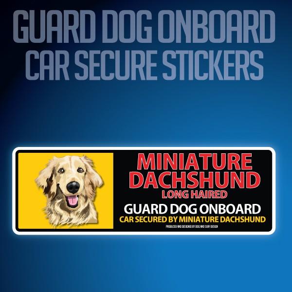 スーパーリアルイラストレーションオンボードステッカーです。犬種のリアルなイラストと目立つ大きな犬種名ガードドッグが乗ってて車を守ります＜耐光・耐水＞顔料インクを使用してるので外での使用も問題ありません。表面はラミネート加工もしていますので水...