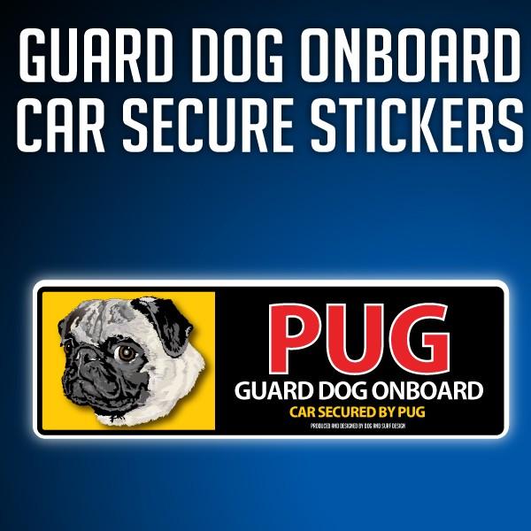 パグ リアルフェースイラストステッカー Realface Pug Dog On Deck 通販 Yahoo ショッピング