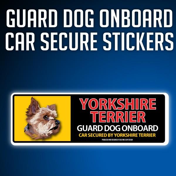 スーパーリアルイラストレーションオンボードステッカーです。犬種のリアルなイラストと目立つ大きな犬種名ガードドッグが乗ってて車を守ります＜耐光・耐水＞顔料インクを使用してるので外での使用も問題ありません。表面はラミネート加工もしていますので水...