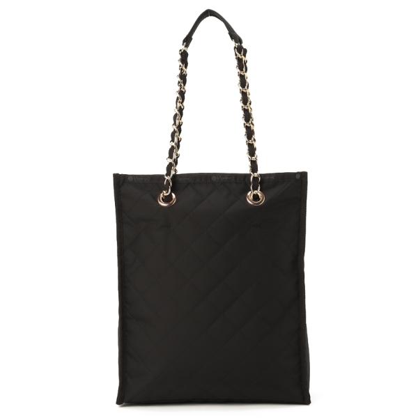 LeSportsac　レア即完売❣️ブラックチェーン　ショルダートート LeSportsac(レスポートサック)の「CHAIN MINI N/S TOTEブラック