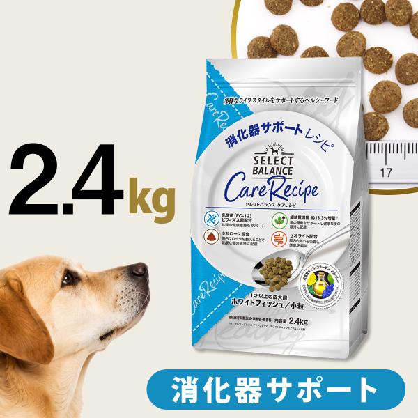 セレクトバランス ケアレシピ  消化器サポートレシピ 小粒 2.4kg ドッグフード 犬 ドライ 成犬