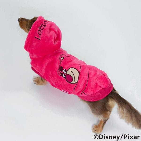 Disney（ディズニー） ペット 犬服 ロッツォマイヤーパーカー ピンク