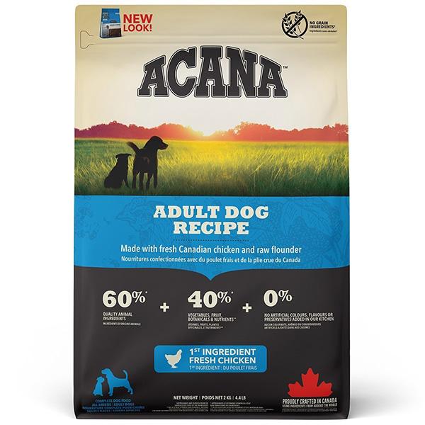 ACANA（アカナ） アダルトドッグレシピ 2kg : ドッグワールド - 通販