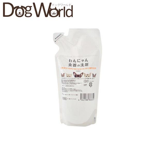 天然成分100％！気になるヌルヌルを簡単洗浄。植物から生まれたペットのための食器洗剤です。■内容量：300ml（詰替用）■成分：パーム油、パーム核油、クエン酸、トコフェロール、精製水■原産国：日本■JAN：4562188866329