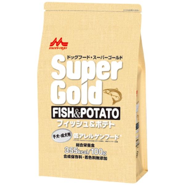 スーパーゴールド　ドッグフード Super Gold スーパーゴールド フィッシュ＆ポテト 子犬・成犬用 低