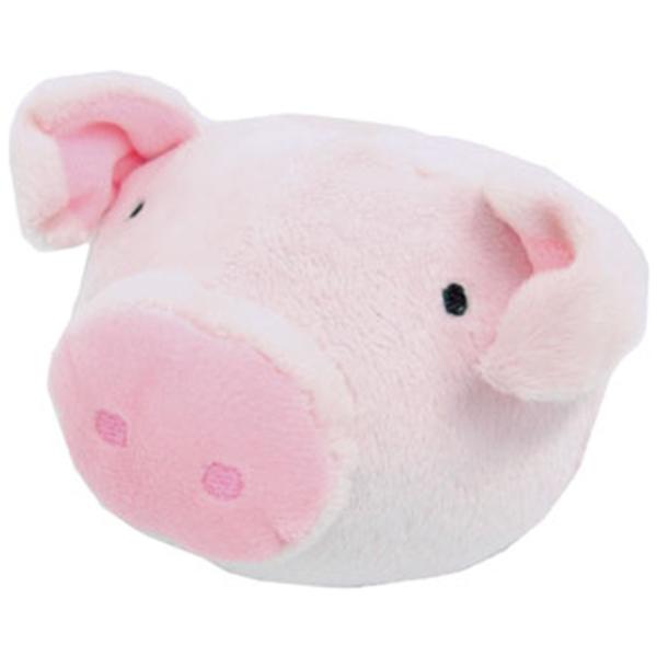 鈴入り、本能を刺激！噛んで振って楽しい♪小型犬は、でっかい動物を夢中になって捕らえようとします。■種類：ブタ■サイズ：約140×110×150mm■材質：表地・中綿/ポリエステル、鈴/ポリプロピレン■原産国：中国