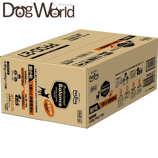 プロフェッショナル・バランス 1歳から 体重管理用 6kg×2箱 ペットライン プロフェッショナル・バランス 1歳から体重管理用