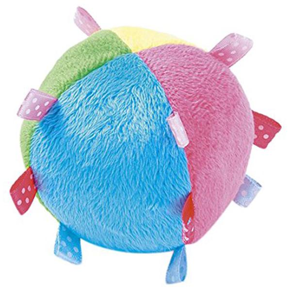 くわえやすいピロピロ（リボン）があるから口の小さい超小型・小型犬に最適！＊わんちゃんが大好きなピロピロがいっぱい！＊超小型・小型犬にちょうどいい重さ＊中に笛が入っているので、音も楽しい 対象：超小型・小型犬サイズ：W70×D70×H70mm...