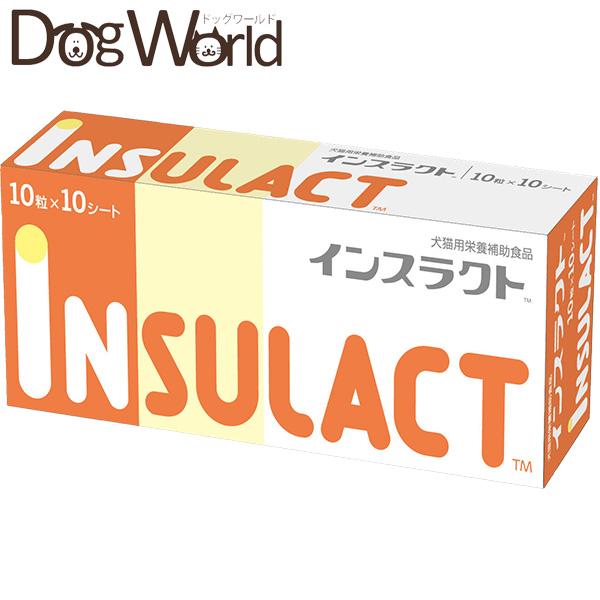日本全薬 インスラクト 犬猫用栄養補助食品 10粒×10シート : ドッグ