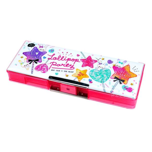筆箱 小学生 女の子 ソフト ペンケース 両面開き 星 や ハート の キャンディ を持つ ウサギ ロリポップパーティ 一年生 二年生 入学 クーリア Buyee 日本代购平台 产品购物网站大全 Buyee一站式代购 Bot Online