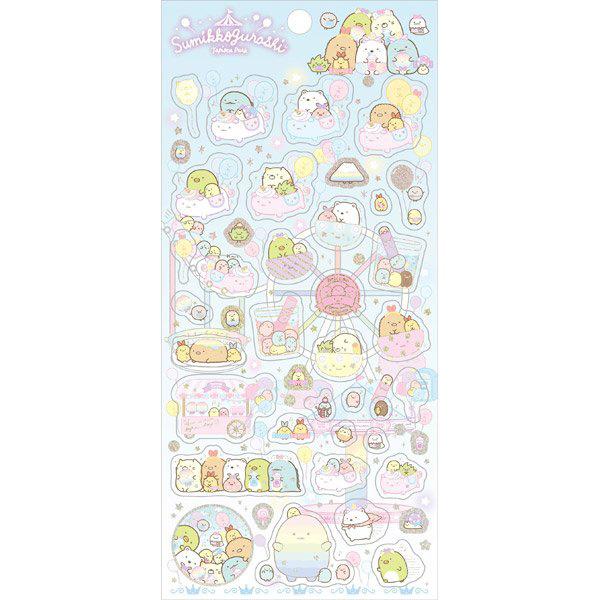 キャラシール 女の子 向け すみっコぐらし たぴおかパーク Se ブルー メール便 Ok サンエックス 165 ドイブングテン 通販 Yahoo ショッピング