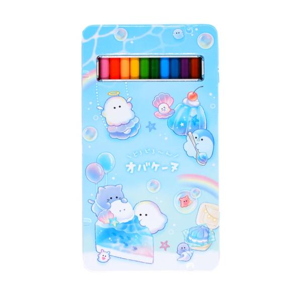 色鉛筆セット 女の子 向け 12色 色鉛筆 オバケーヌ マリン