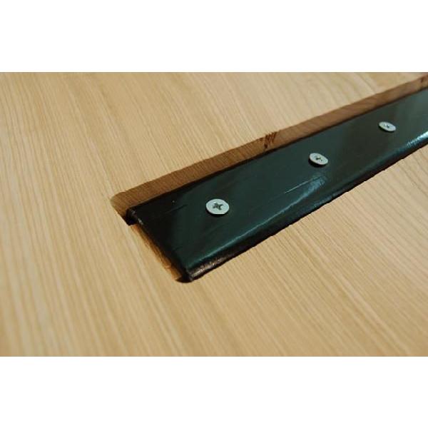 反り止め コの字金具w2500 W3000天板用 3個ワンセット 取り付け加工込み Tc Warpmetal3 銘木無垢ダイニングテーブルdoimoi 通販 Yahoo ショッピング