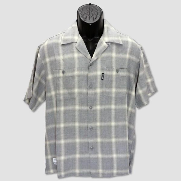 Schott N.Y.C ショット オンブレ半袖シャツ “Schott OMBRE PLAID S/S 