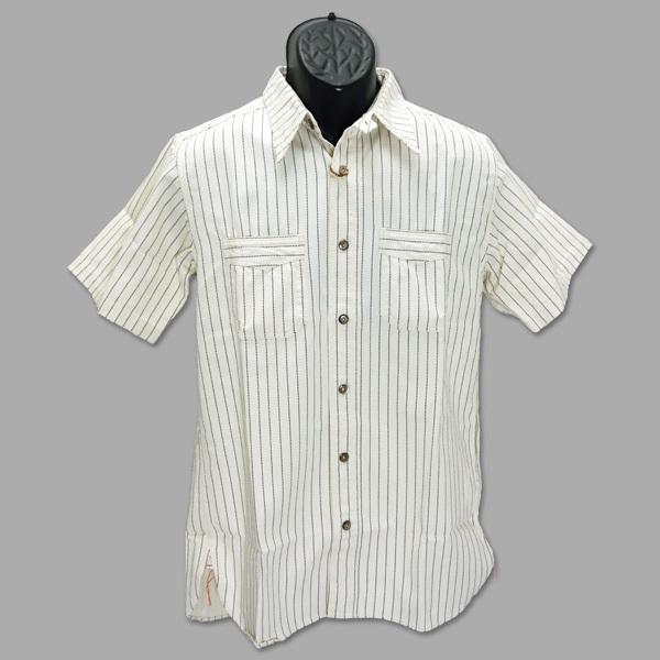 VK[P[@SUGAR CANE@EHobVEXgCv[NVc@g8.5oz WABASH STRIPE WORK SHIRTh SC37275A
