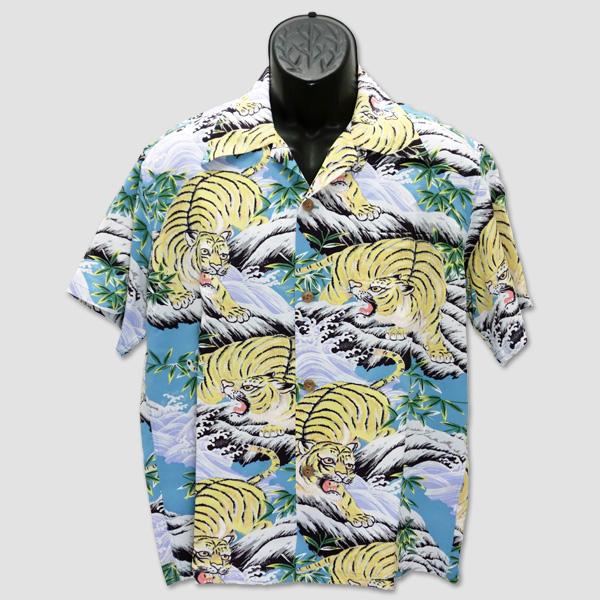 【ザマス】SUN SURF サンサーフ FIGHTING TIGER SUN SURF サンサーフ SUN SURF レーヨンハワイアンシャツ “FIGHTING