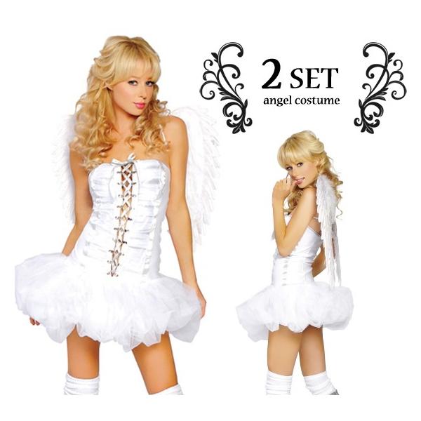 天使 コスプレ衣装 羽根付き レディース コスチューム ハロウィン 仮装 セクシー 天使の羽 Buyee Buyee 日本の通販商品 オークションの代理入札 代理購入