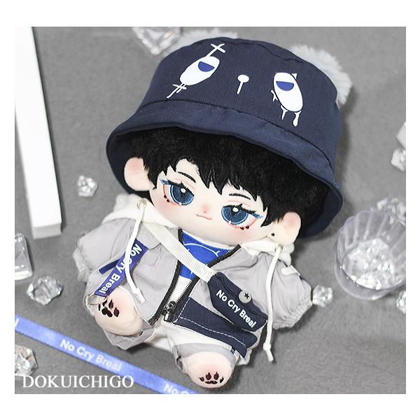 ぬい服 10cm 20cm パンダ帽子 パーカー ぬいぐるみ服 推し活 着ぐるみ