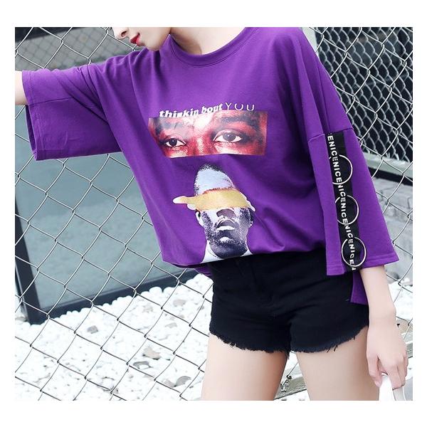 韓国ファッション レディース 半袖tシャツ ストリート系 原宿系 オルチャン 個性的 夏 2xl Xxl 3l 大きいサイズ有 Buyee Buyee Japanese Proxy Service Buy From Japan Bot Online