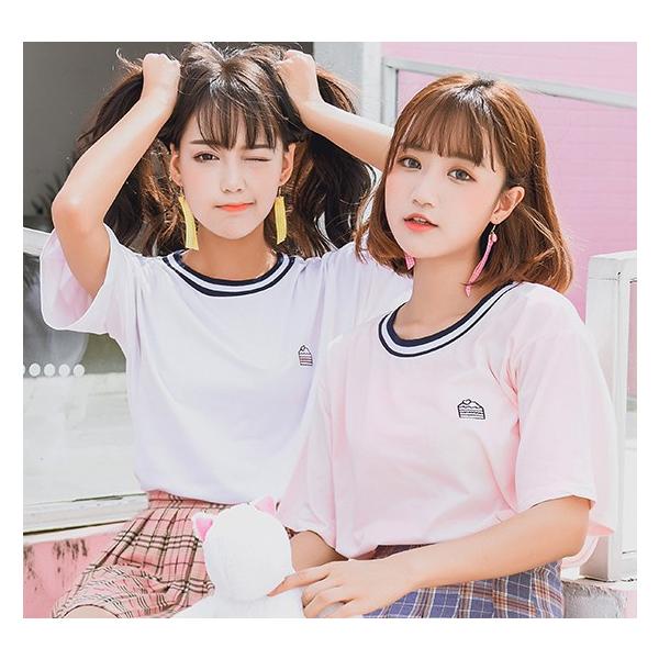 韓国ファッション 半袖tシャツ レディース トップス ケーキ オルチャン 原宿系 夏 Buyee Buyee Japanese Proxy Service Buy From Japan Bot Online