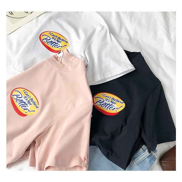 韓国ファッション 半袖tシャツ レディース トップス ロゴ オルチャン 原宿系 夏 Buyee Buyee Jasa Perwakilan Pembelian Barang Online Di Jepang