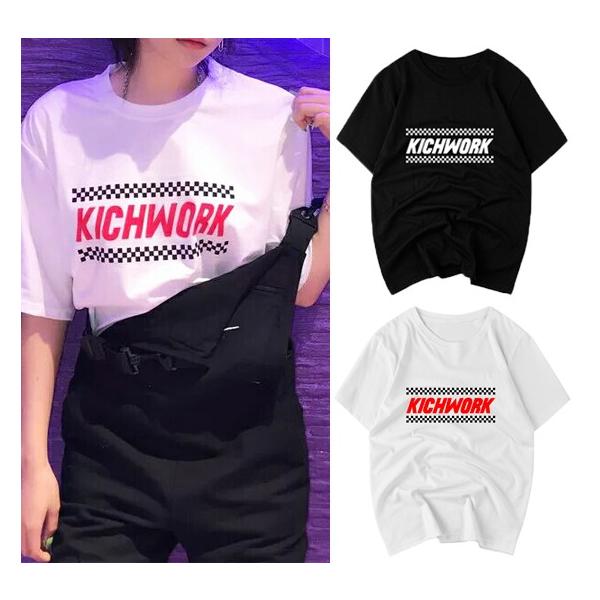 半袖 Tシャツ レディース 韓国ファッション トップス ストリート