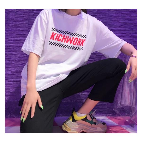韓国ファッション 半袖tシャツ レディース トップス ストリート系 原宿 夏 Buyee Buyee Japanese Proxy Service Buy From Japan Bot Online