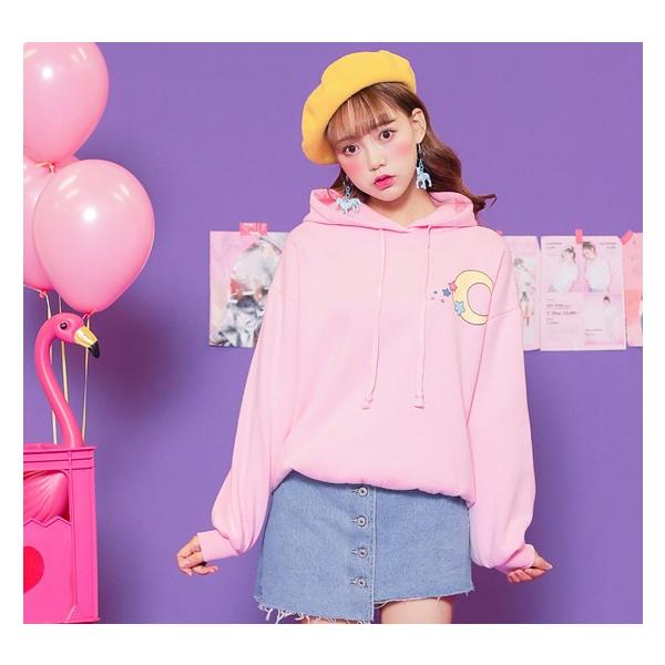 韓国 魔法少女系 パーカー フーディー レディース オルチャン 原宿系 ゆめかわ パステル Buyee Buyee 日本の通販商品 オークションの代理入札 代理購入